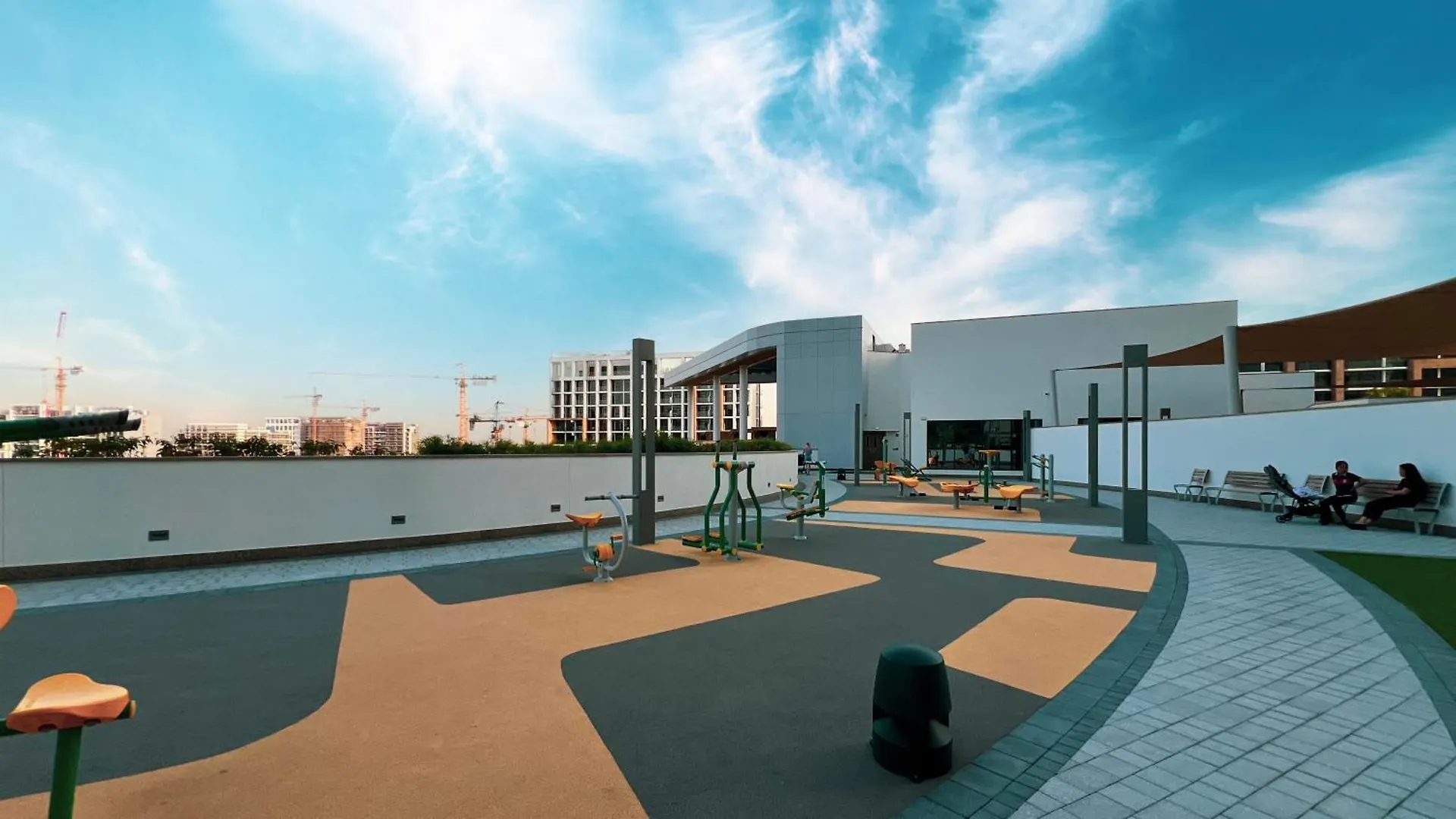 Easemytrip - Sobha Waves Luxury, 1Br Apt With Burj Khalifa View Dubai Apartment